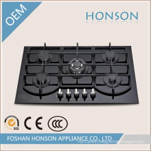 Home Appliance Five Burners Gas Cooktop